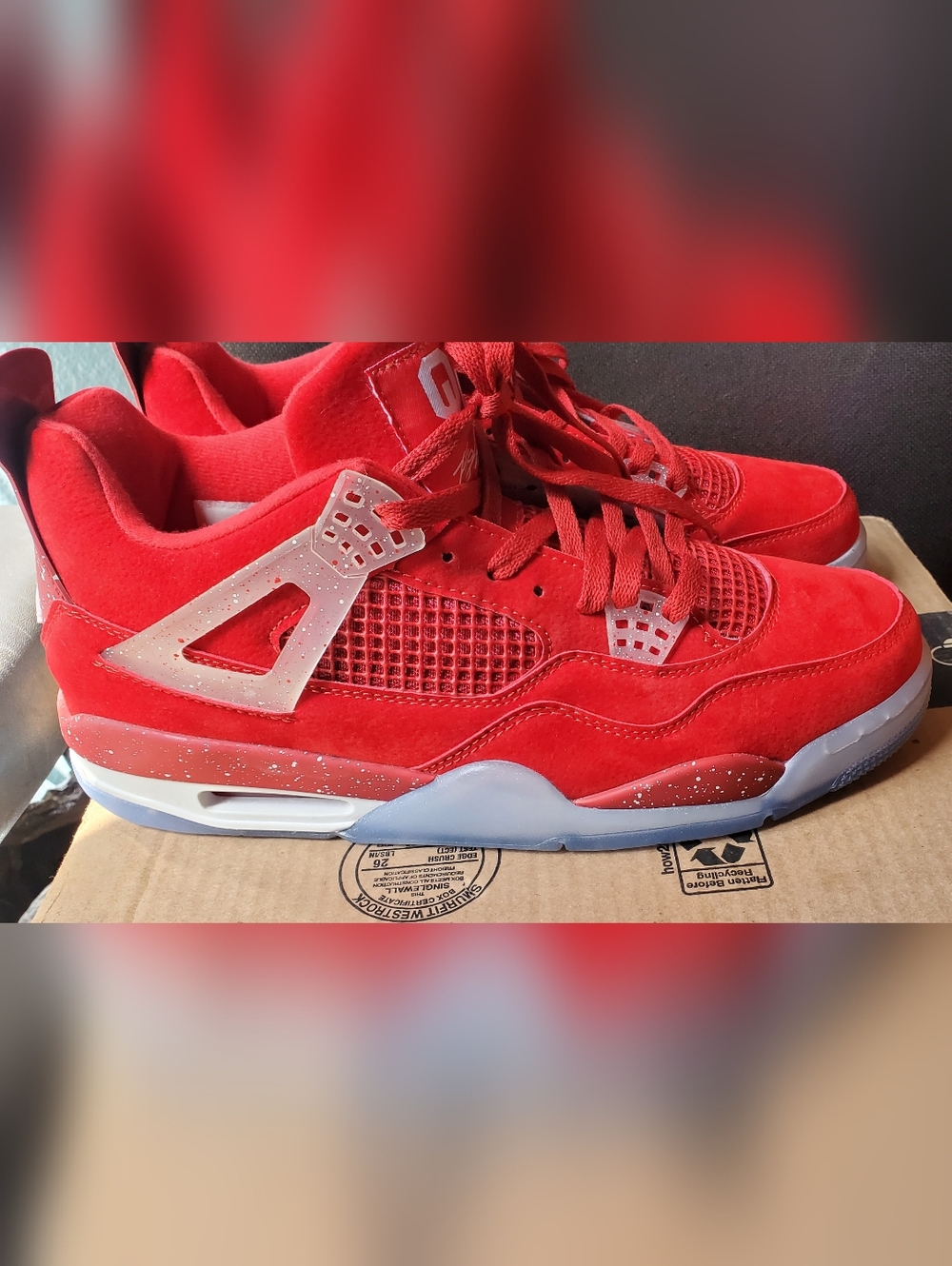 Jordan 4 Retro Oklahoma Sooners. Size 11
